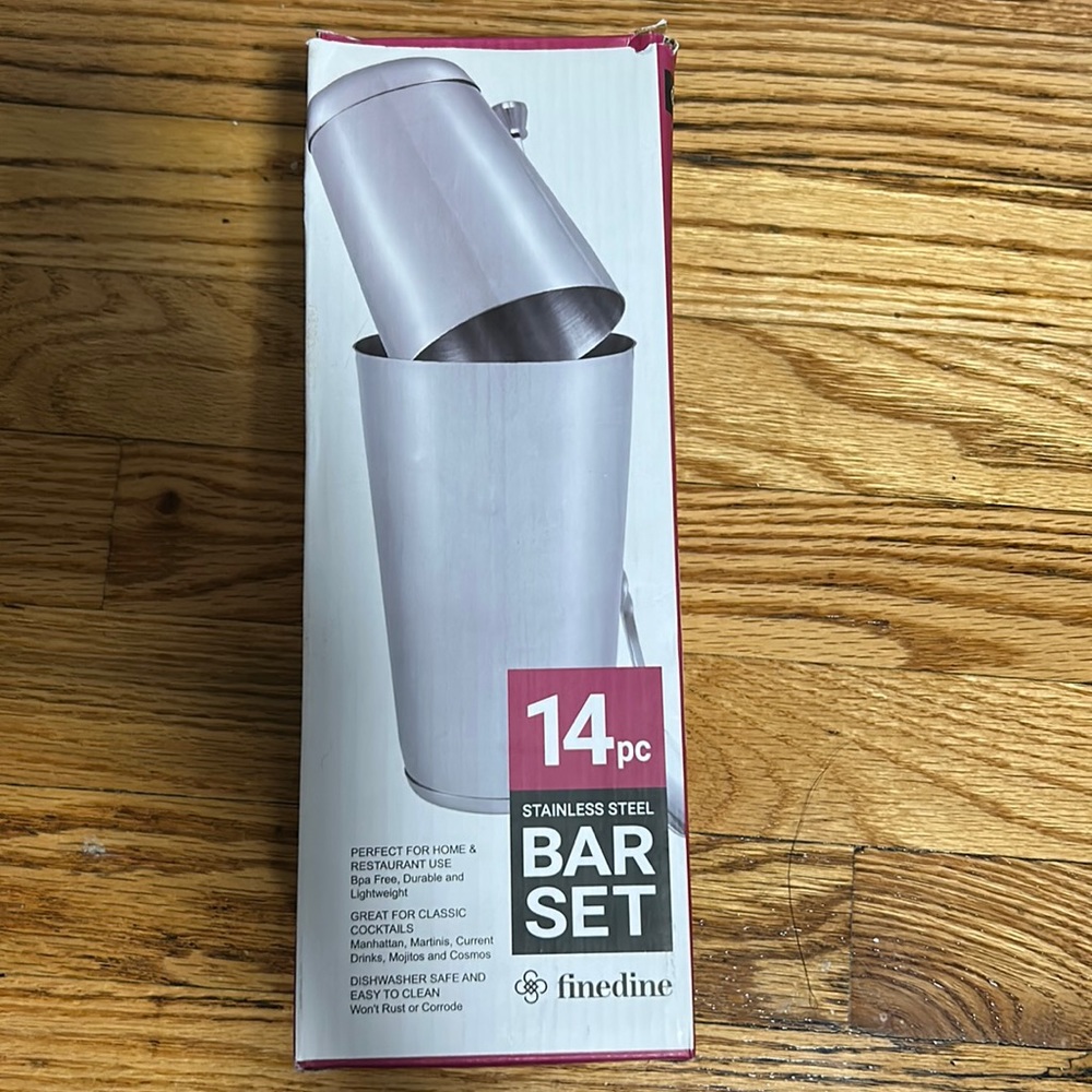 Brand new perfect for home ,durable and lightweight cocktail set.